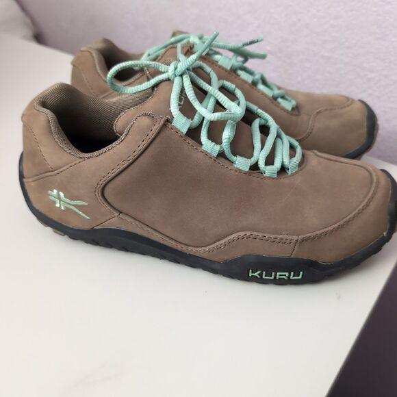 Kuru Chicane Womens Size 9 Trail Hiking Shoes Brown Suede Sneakers Kuru Shoes - Picture 2 of 8